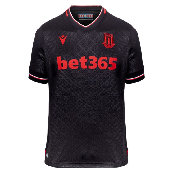 Tailandia Camiseta Stoke City Replica Segunda Ropa 2022/23 Negro